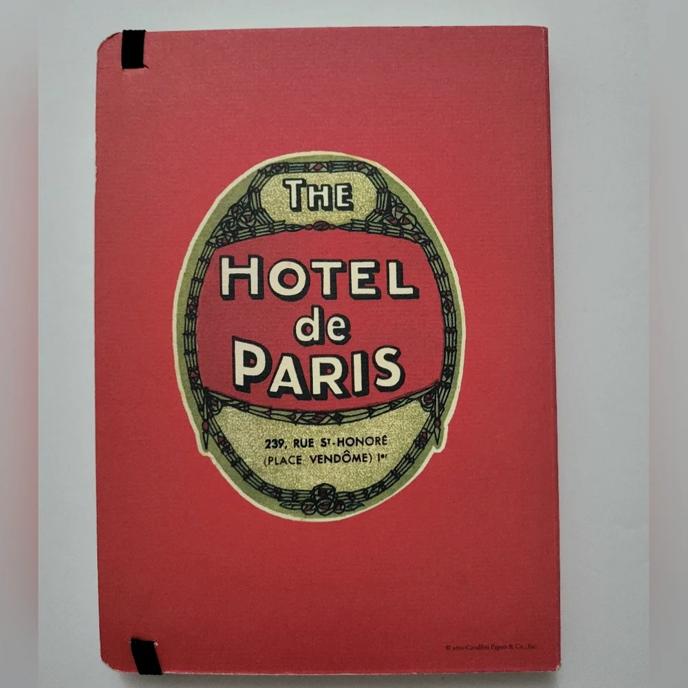 Cavallini Papers & Co. Colorful Paris Themed Pocket Notebook - Picture 2 of 3
